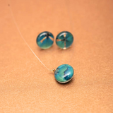 Set minitopos y dije con flores naturales