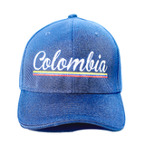 Gorra Colombia Bordada 2D