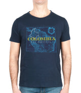 Camiseta Mapa de Colombia Talla M