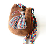 Mochila Wayúu unicolor