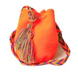 Mochila Wayúu unicolor