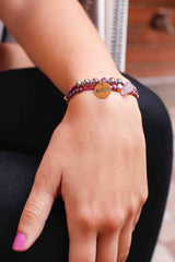 pulsera piedra amatista
