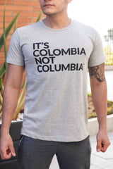 Camiseta Hombre It's Colombia Not Columbia