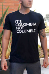 Camiseta Hombre It's Colombia Not Columbia