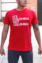 Camiseta Hombre It's Colombia Not Columbia