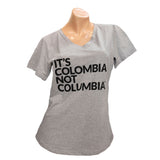 Camiseta Mujer It's Colombia Not Columbia