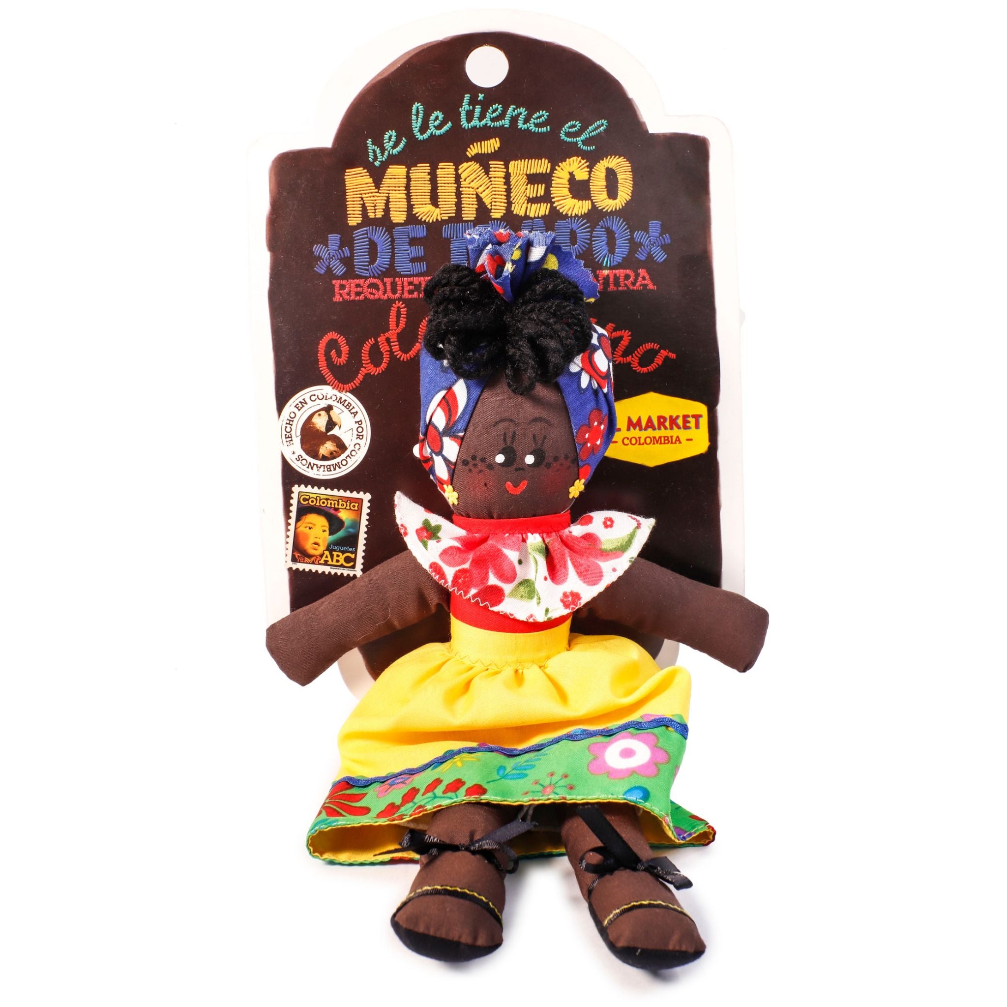 Muneca Palenquera El Market Colombia