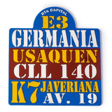 Portavasos Ruta Bogotá