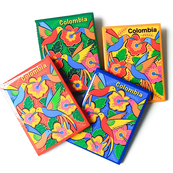 Imanes Colibrí, resinados