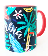 Mug Colombia hojas