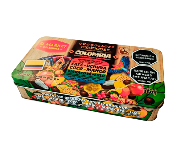 Caja Chocolates Exóticos 6 sabores NUEVA PRESENTACIÓN!!