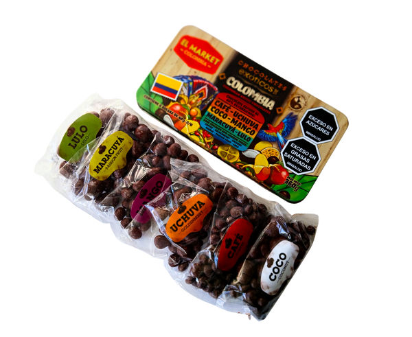 Caja Chocolates Exóticos 6 sabores NUEVA PRESENTACIÓN!!