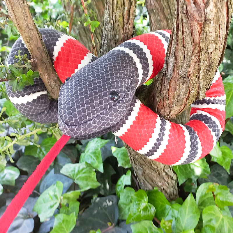 Peluche Serpiente Coral