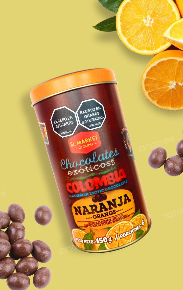 Grageas Chocolate con Naranja