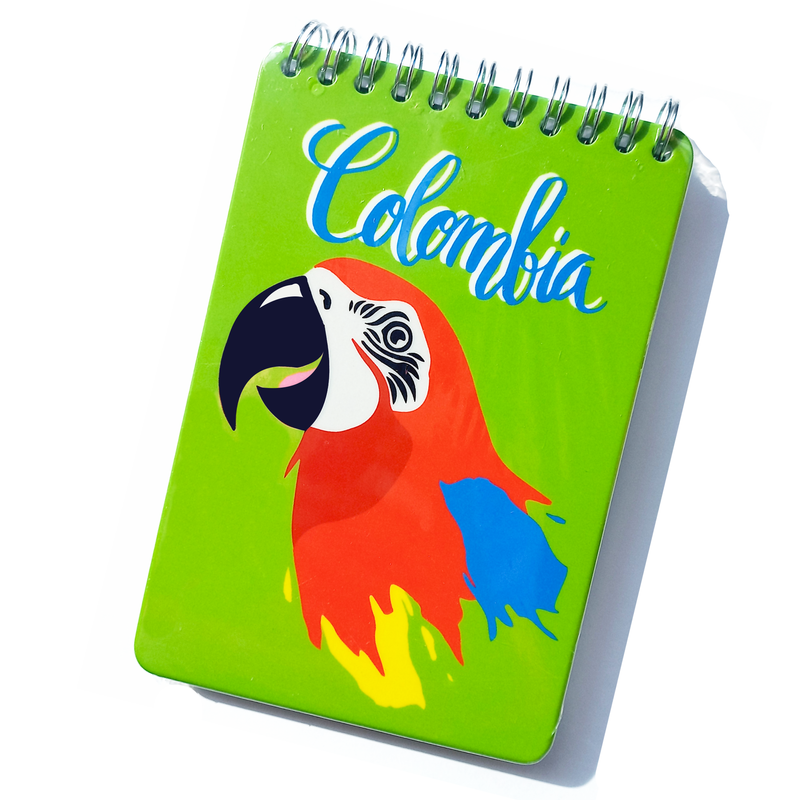 Libreta Guacamaya  pasta dura