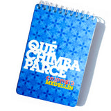 Libreta  QUE CHIMBA PARCE pasta dura