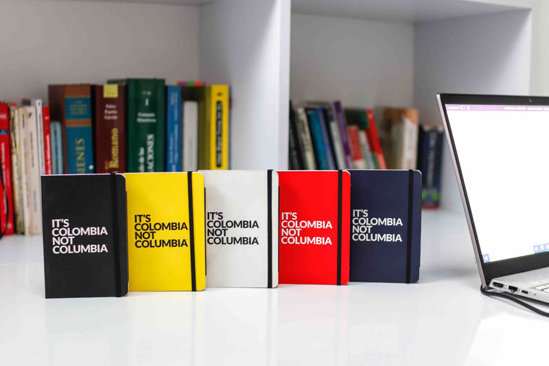 Libreta It´s Colombia not Columbia