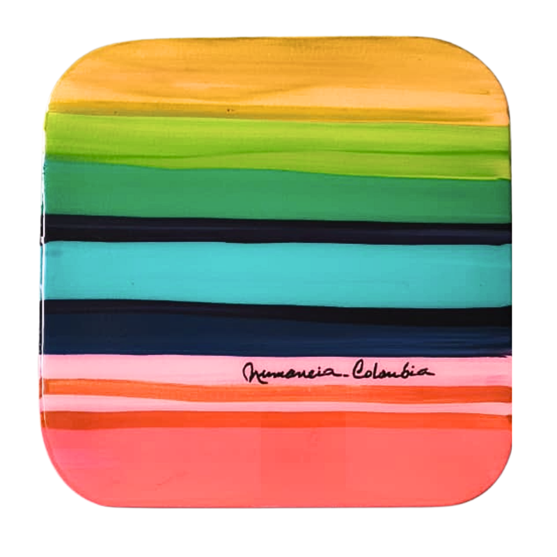 Tabla decorativa cuadrada