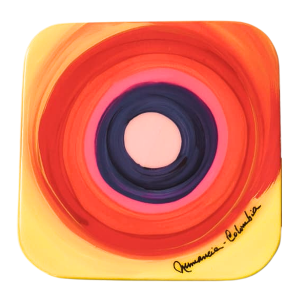 Tabla decorativa cuadrada