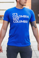 Camiseta Hombre It's Colombia Not Columbia