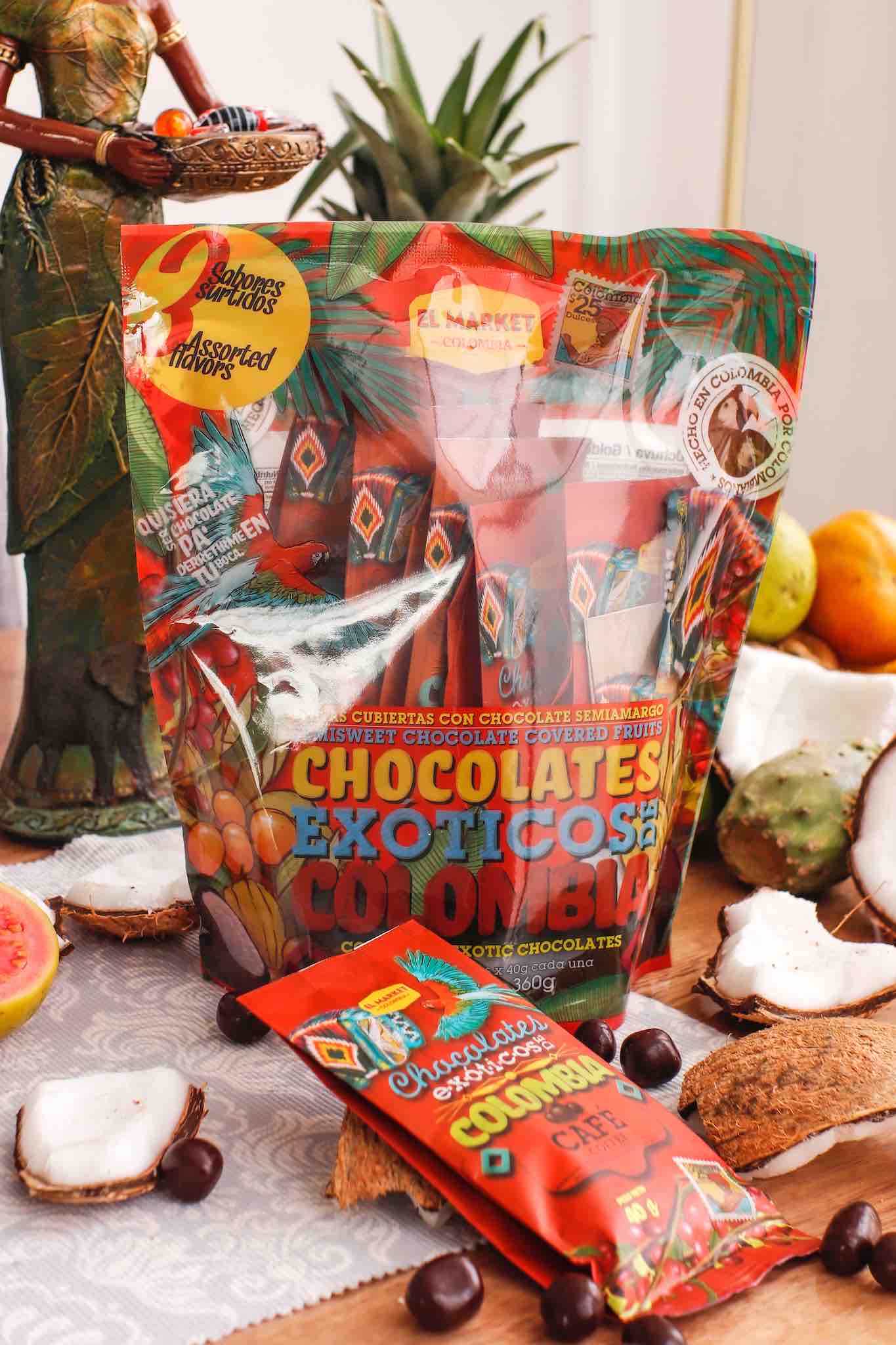 Bolsa Chocolates Exóticos Surtidos El Market Colombia